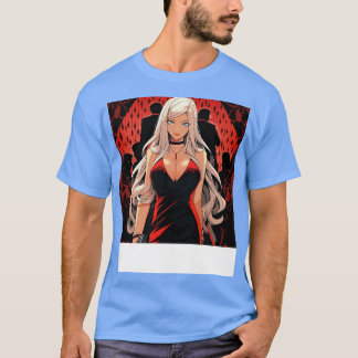 T-shirt Vibe rouge