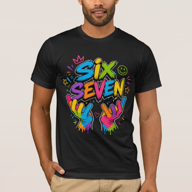 T-shirt Vibe Six Seven (Devant)