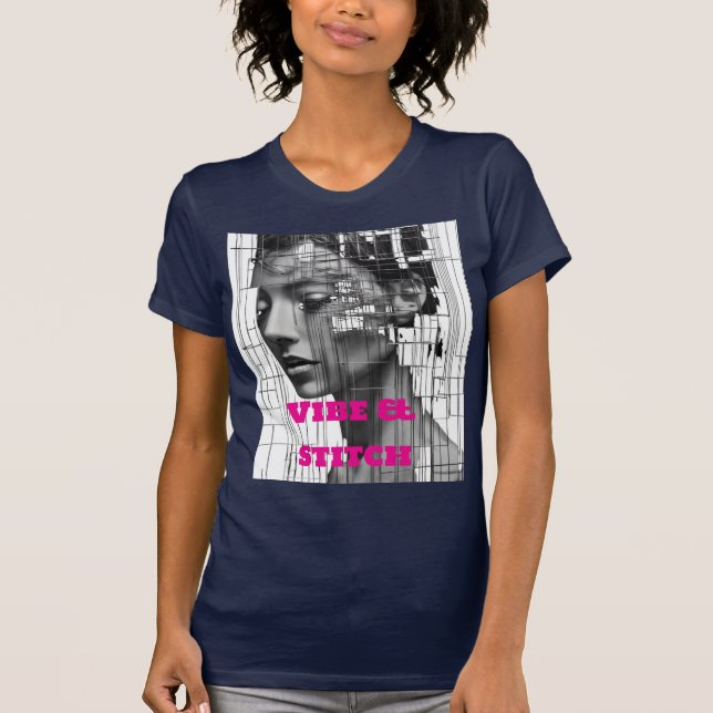 T-shirt Vibe & Stitch (Devant)