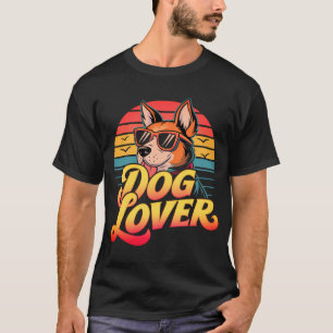 T-shirt Vibes Amoureux des animaux rétro