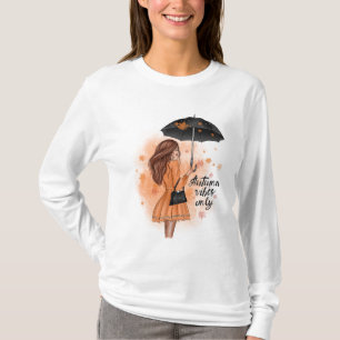 T-shirt Vibes Automne Seulement Automne Fashion Girl