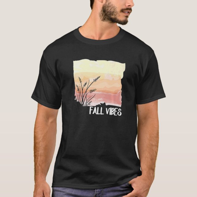 T-shirt Vibes Automobiles Relax Automne (Devant)