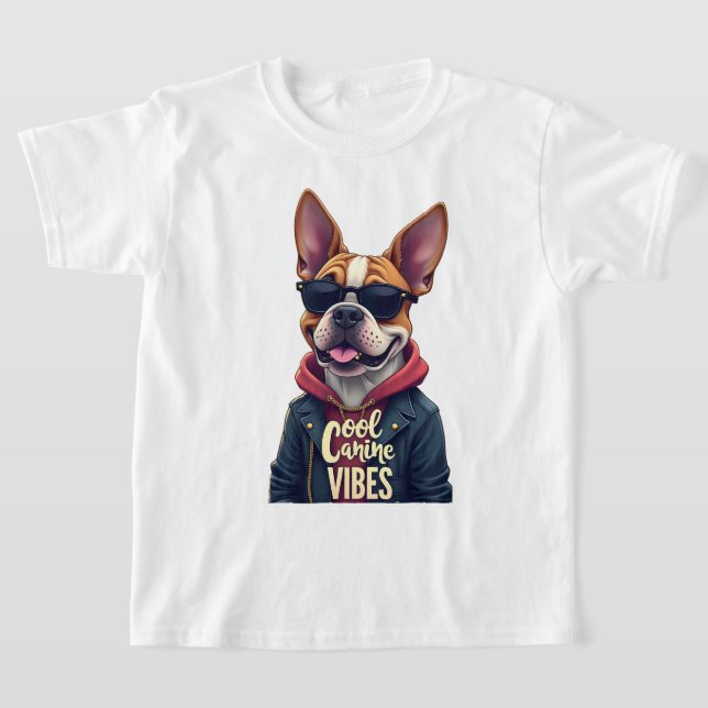 T-shirt Vibes Canines cool - Playayym Pup Adventure (Poser)
