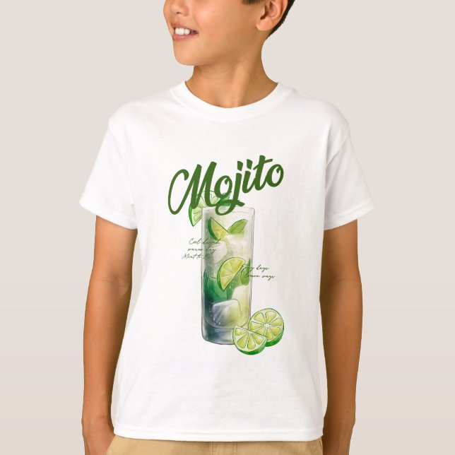 T-shirt Vibes Citronnées Mentholées (Devant)