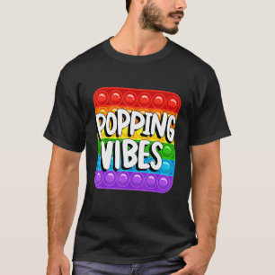 T-shirt Vibes Cool Jeu Carte Fidget Pop It