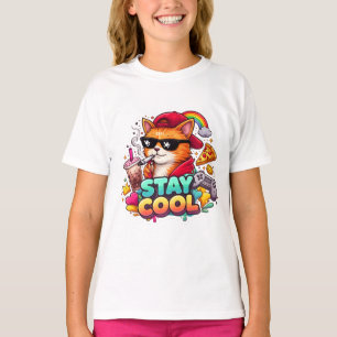 T-shirt Vibes Cool – Mode Streetwear Chat Relax