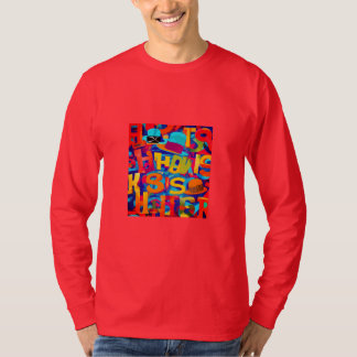 T-shirt Vibes Copycat : Tee graphique Hip-Hop colorée