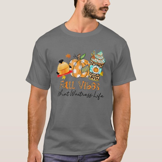 T-shirt Vibes d'automne (Devant)