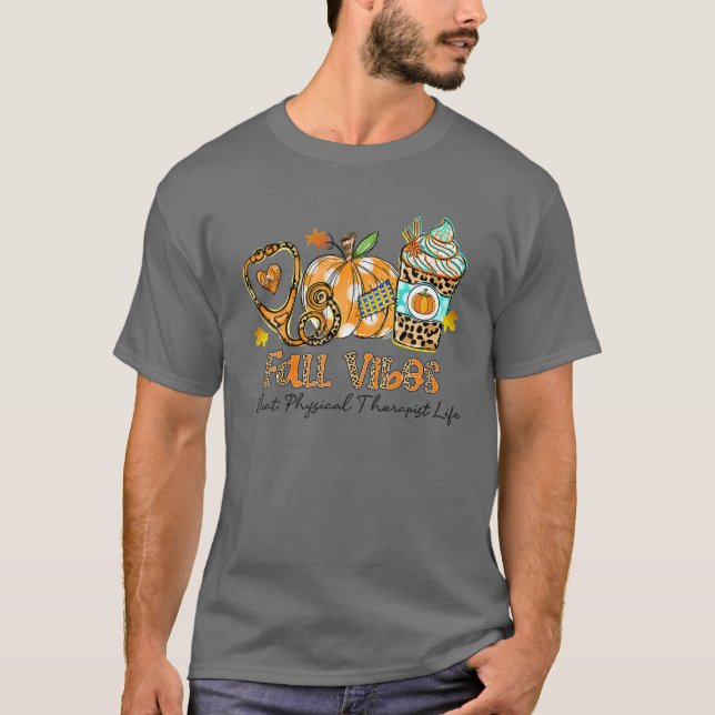 T-shirt Vibes d'automne (Devant)
