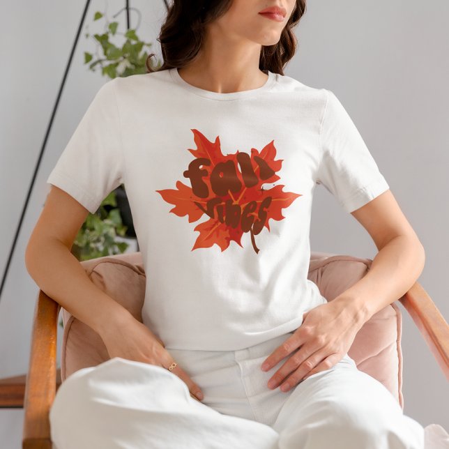 T-shirt Vibes d'automne (Créateur téléchargé)