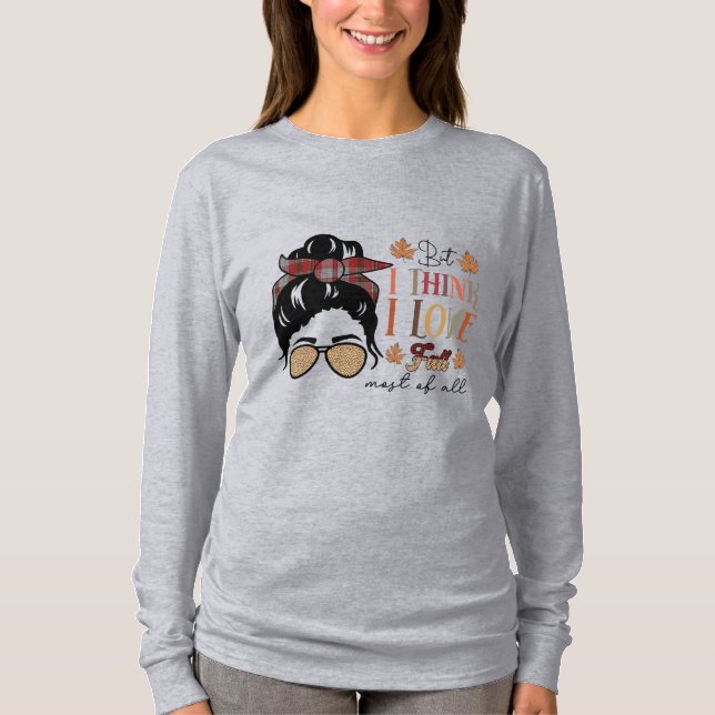 T-shirt Vibes d'automne (Devant)