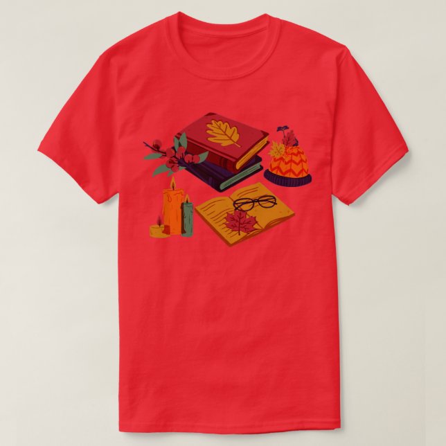 T-shirt Vibes d'automne2 (Design devant)
