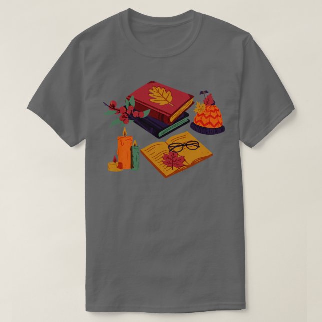 T-shirt Vibes d'automne8 (Design devant)