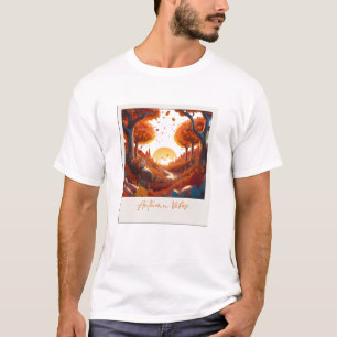 T-shirt Vibes d'automne Surréalisme