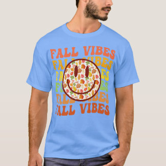T-shirt Vibes d'automne Vintage saison d'automne Retro Leo