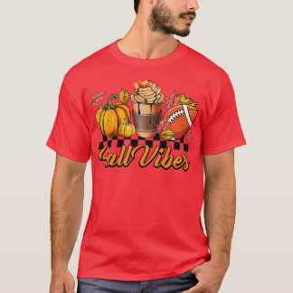 T-shirt Vibes d'automne Vintage saison d'automne Retro Leo