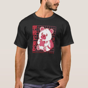 T-shirt Vibes de 12e année Retour à l'école Ours en peluch