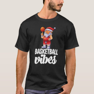 T-shirt Vibes de basket-ball Gnome Basketball Game Celebra