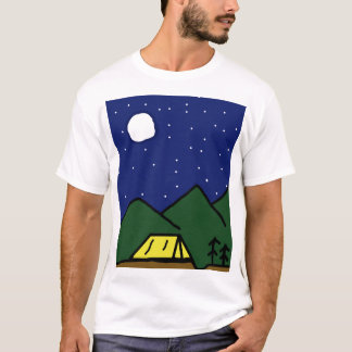 T-shirt Vibes de camping
