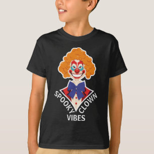 T-shirt Vibes de clowns éffrayantes Cirque rétro Déplaisan
