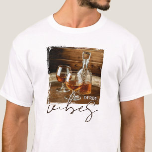 T-shirt Vibes de derby de Bourbon rustique