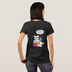 T-shirt Vibes de détente pour chat cool