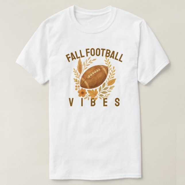 T-shirt Vibes de football (Design devant)
