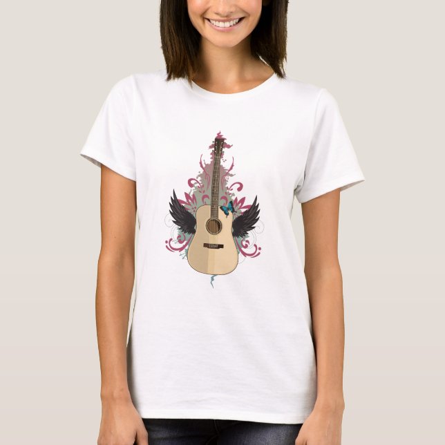 T-shirt Vibes de guitare (Devant)