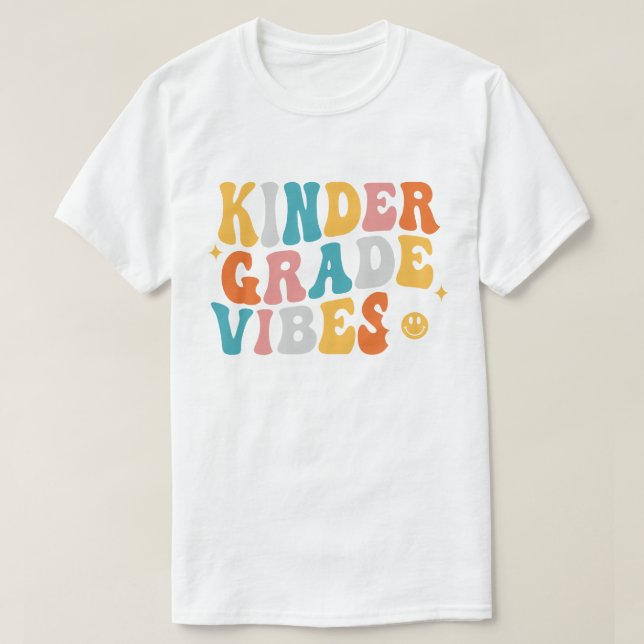 T-shirt Vibes de jardin d'enfants (Design devant)