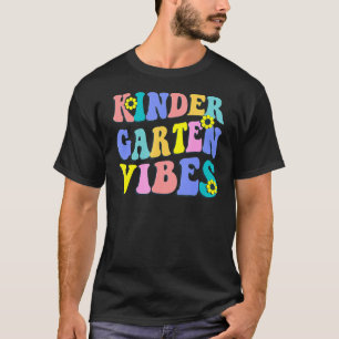 T-shirt Vibes de jardin d'enfants Étudiants de première jo