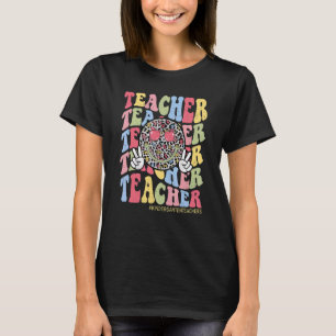 T-shirt Vibes de jardin d'enfants super Visage rétro Ensei