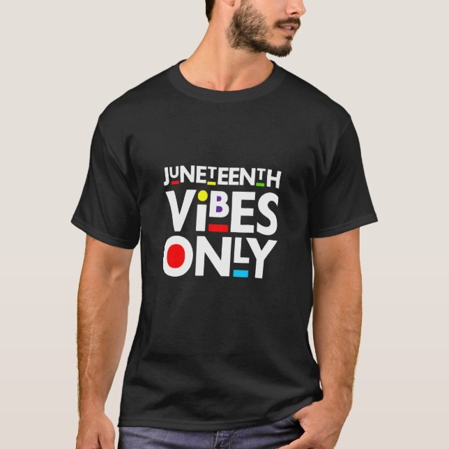 T-shirt Vibes de jonction uniquement (Devant)