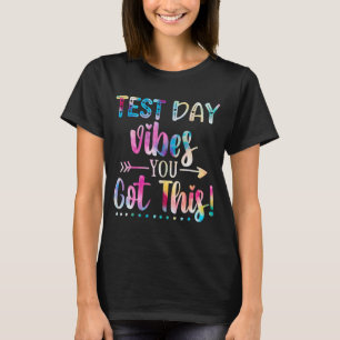 T-shirt Vibes De Jour Vous Avez Ce Professeur Cute Tie Dye