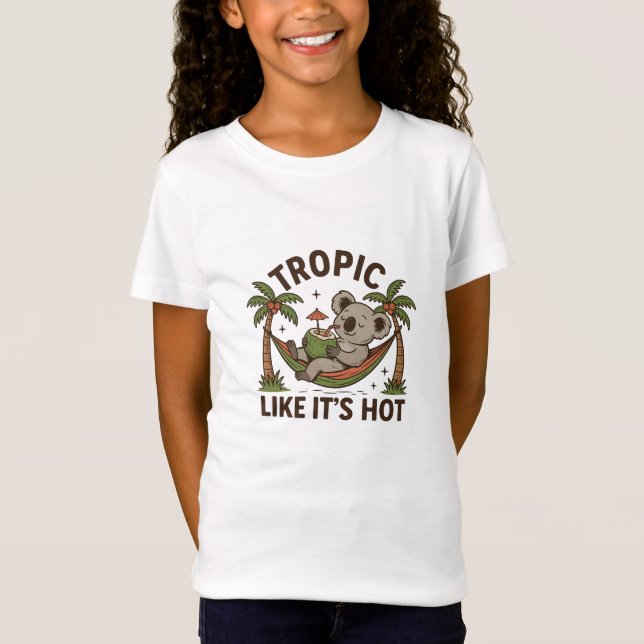 T-Shirt Vibes de koala relaxants (Devant)