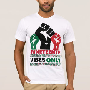 T-shirt Vibes de la 18e seulement Papa noir maman garçons
