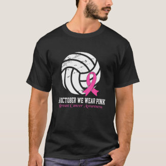 T-shirt Vibes de la journée Conscience du cancer du sein V