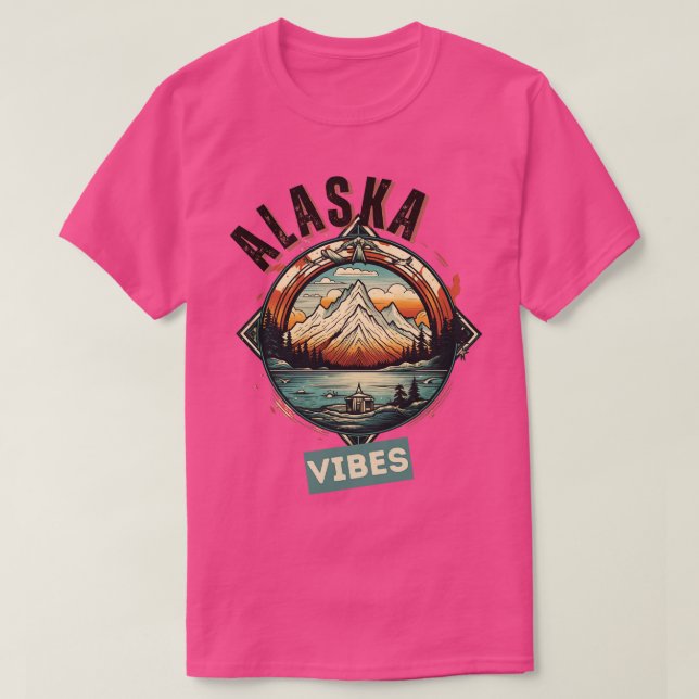 T-shirt Vibes de l'Alaska 3 (Design devant)