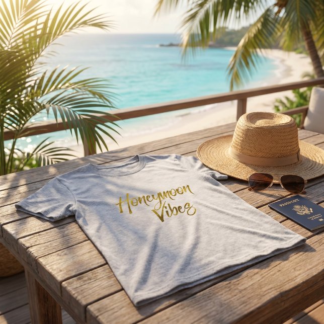 T-shirt Vibes de Lune de Miel (Créateur téléchargé)