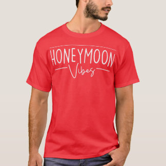 T-shirt Vibes de lune de miel drôles pour le miel de maria