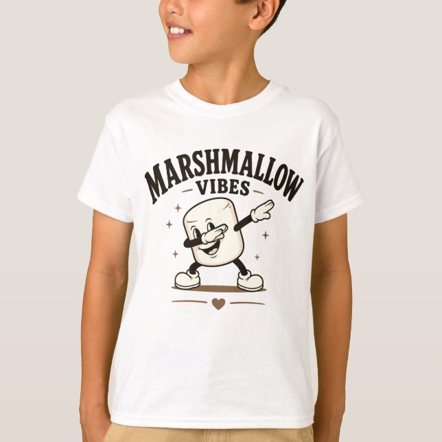 T-shirt Vibes de marshmallow (Devant)