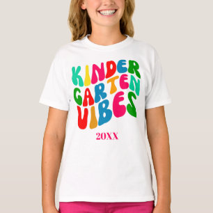 T-shirt Vibes de maternelle retour à l'école