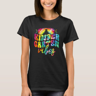 T-shirt Vibes de maternelle Teinture de lien Professeur En