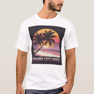 T-shirt Vibes de Panama City
