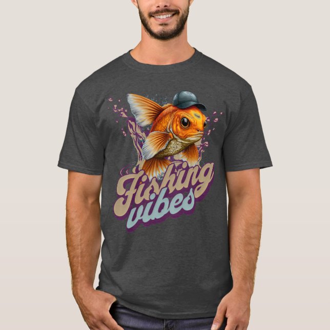 T-shirt Vibes de pêche : Ultimate Fishing Love Cadeau (Devant)