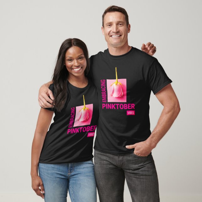 T-shirt Vibes de Pinktober - Prix du cancer du sein (Unisexe)