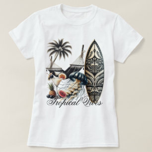 T-shirt Vibes de plage