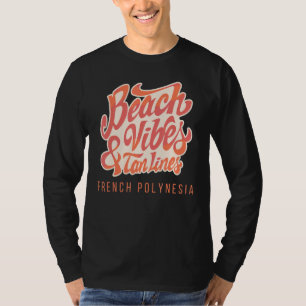 T-shirt Vibes De Plage Et Tan Lines Grèce
