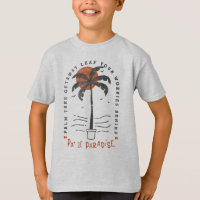 Vibes de plage Tropical Palm Tree Summer Sun Retro