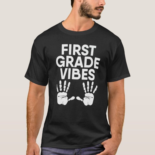 T-shirt Vibes de première année Appréciation de l'enseigna (Devant)