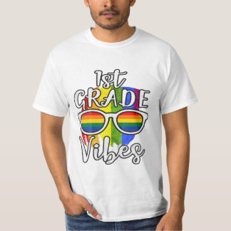 T-shirt Vibes De Première Année Retour À L'École